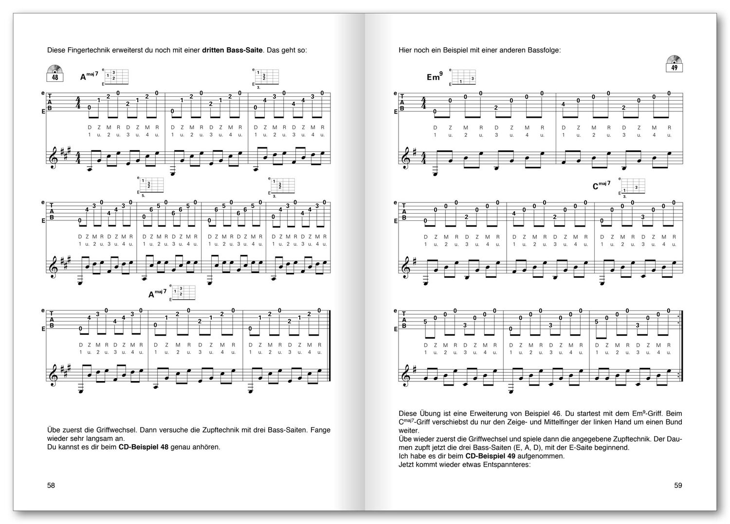 Bild: 9783802403859 | Peter Bursch's Zupftechniken für Gitarre | Peter Bursch | Taschenbuch