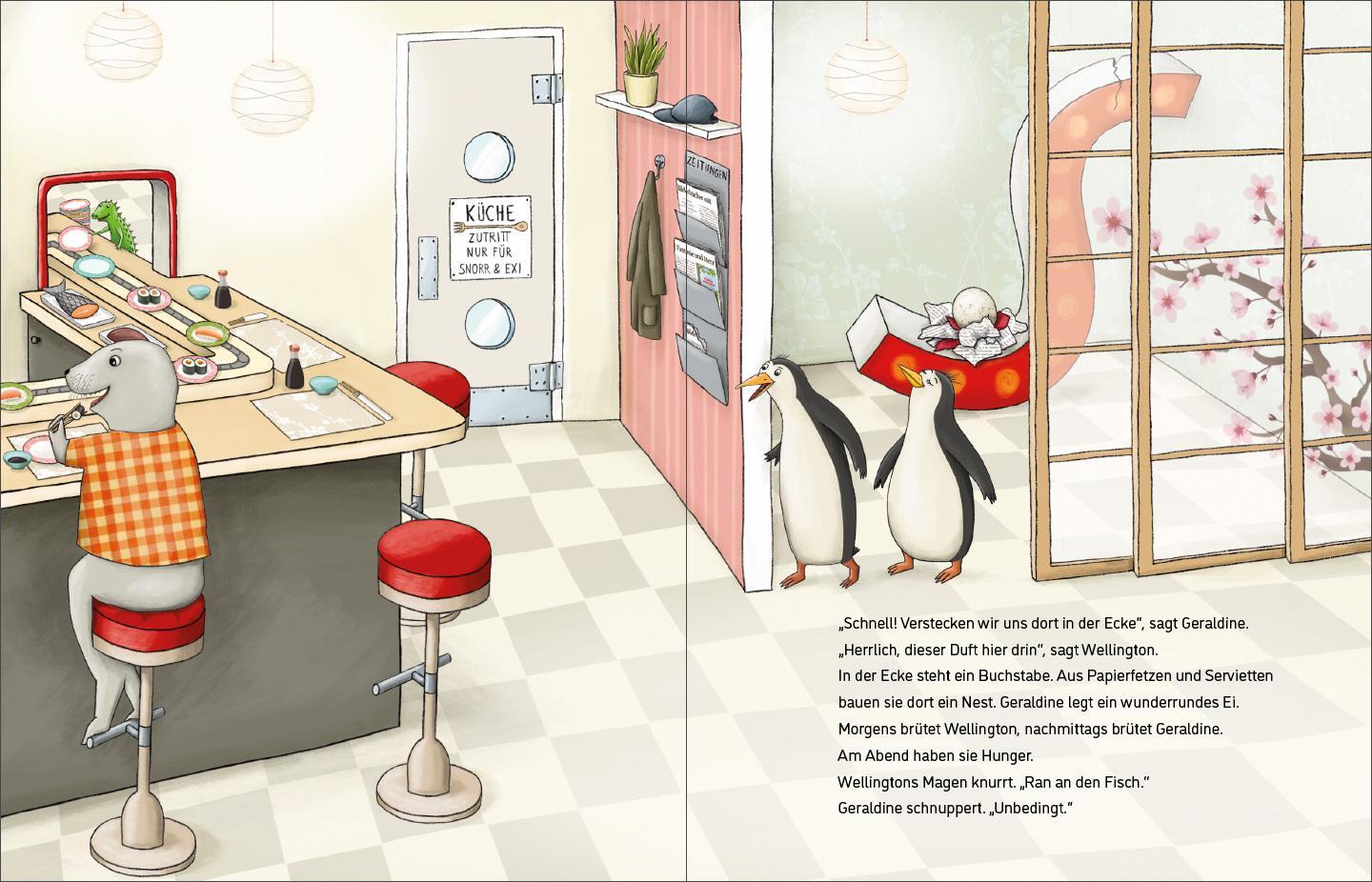 Bild: 9783943833577 | Pinguine in der Sushi-Bar | Anna Schindler | Buch | 34 S. | Deutsch