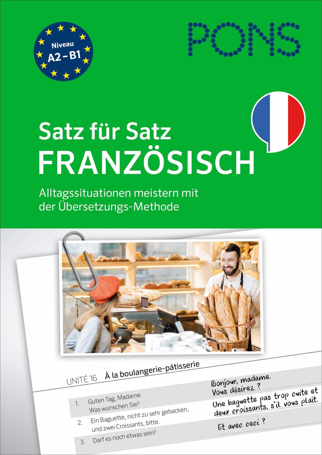 Cover: 9783125623491 | PONS Satz für Satz Französisch | Taschenbuch | Deutsch | 2022