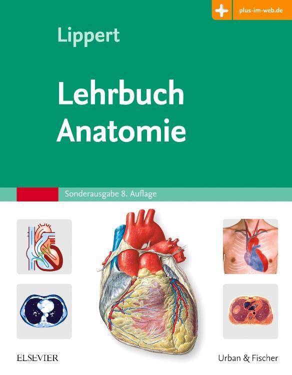 Cover: 9783437423635 | Lehrbuch Anatomie | mit Zugang zum Elsevier-Portal | Herbert Lippert