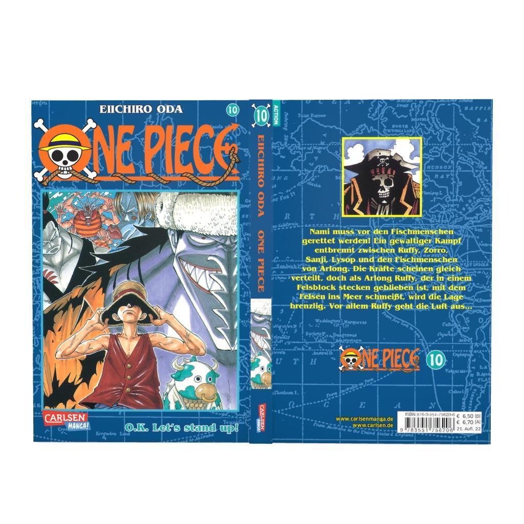 Bild: 9783551756206 | One Piece 10. O.K. Let's stand up! | Eiichiro Oda | Taschenbuch | 2000