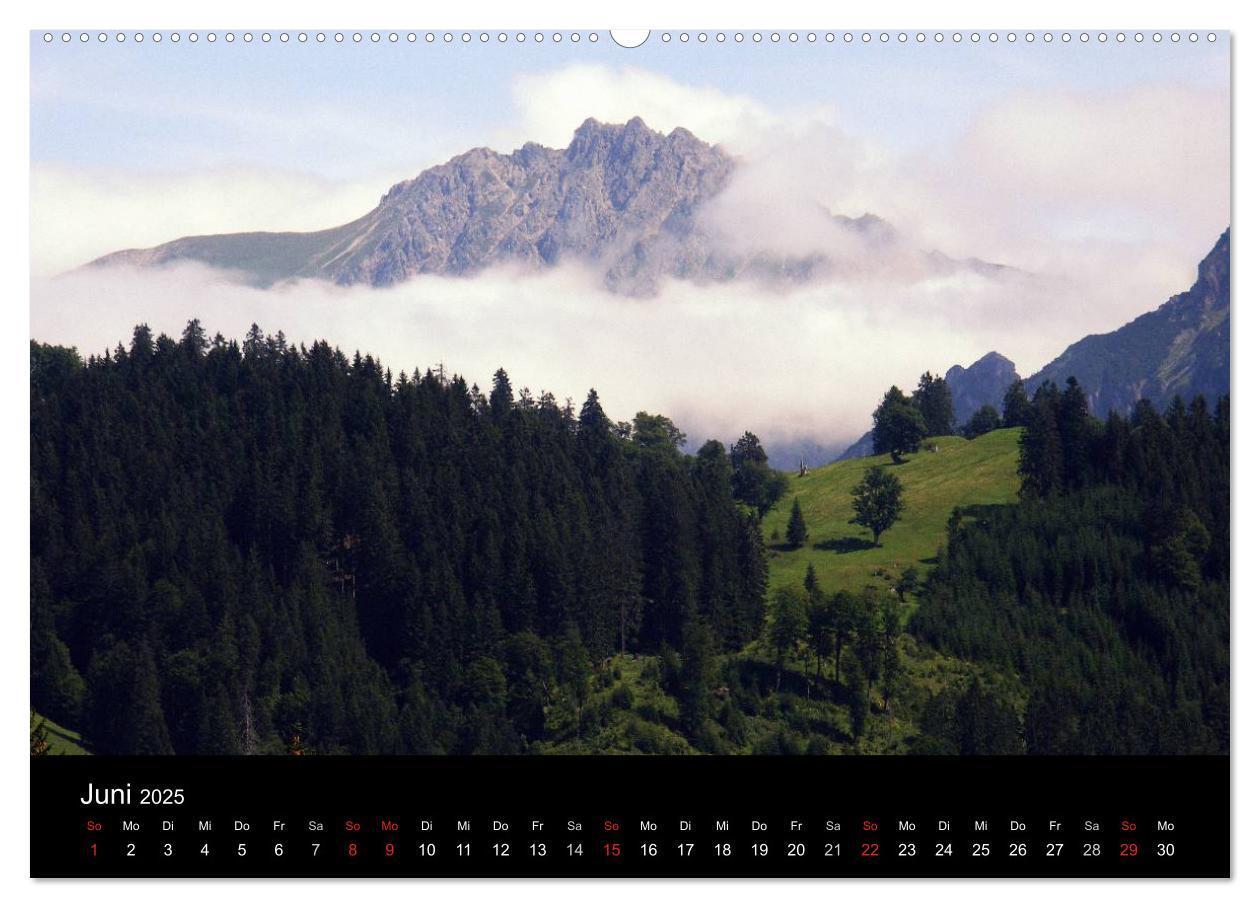 Bild: 9783435558377 | Allgäuer Impressionen (Wandkalender 2025 DIN A2 quer), CALVENDO...