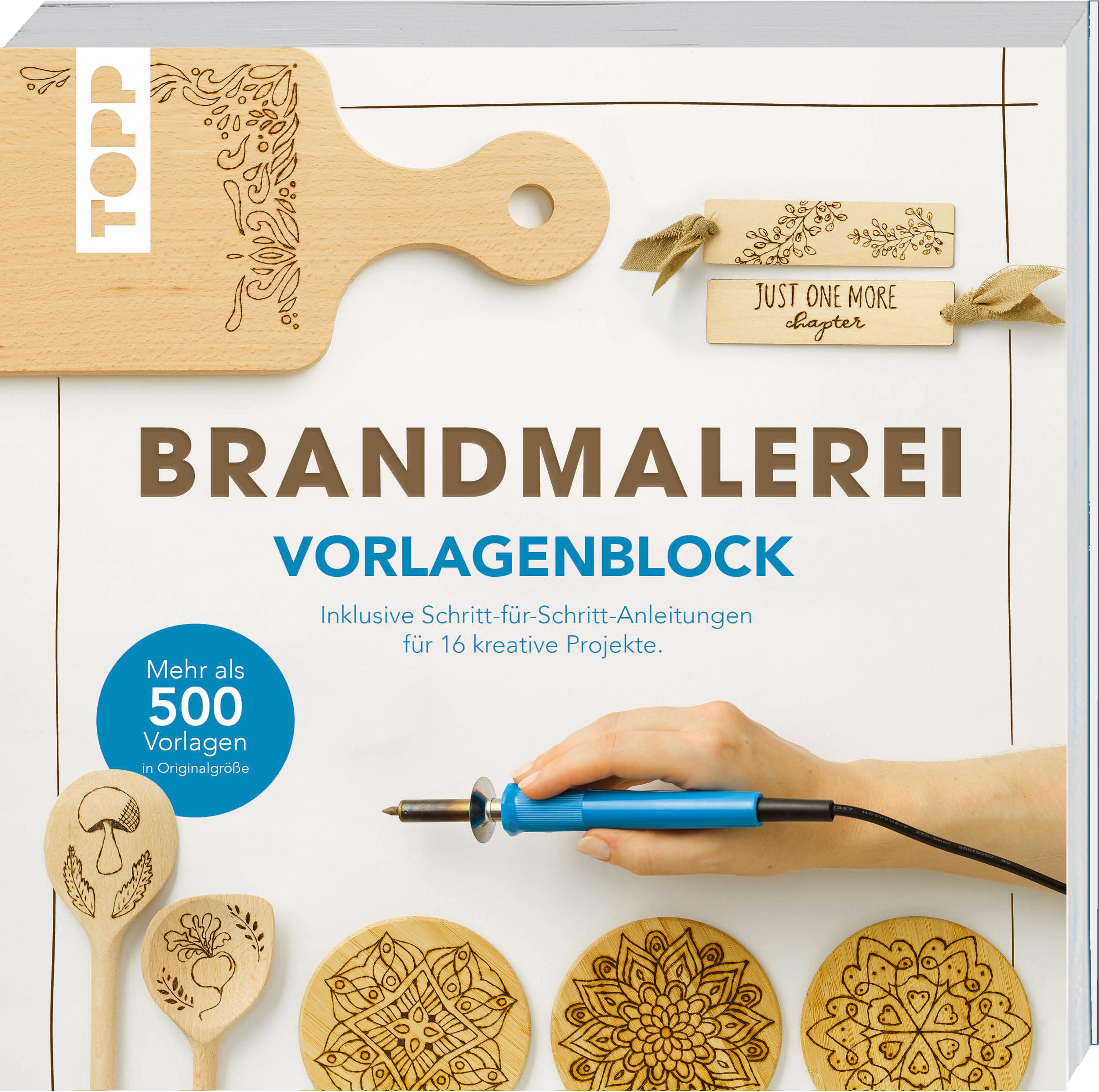 Cover: 9783735852649 | Brandmalerei. Vorlagenblock. Mehr als 500 Vorlagen in Originalgröße.