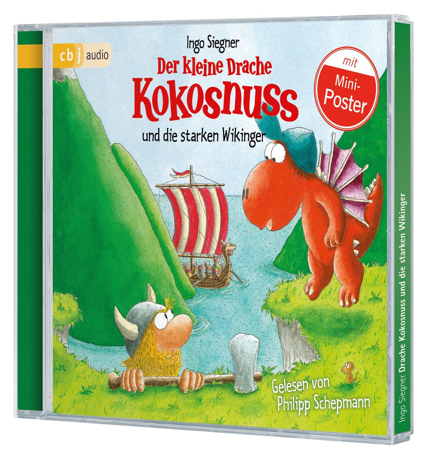 Bild: 9783837103908 | Der kleine Drache Kokosnuss 14 und die starken Wikinger | Ingo Siegner