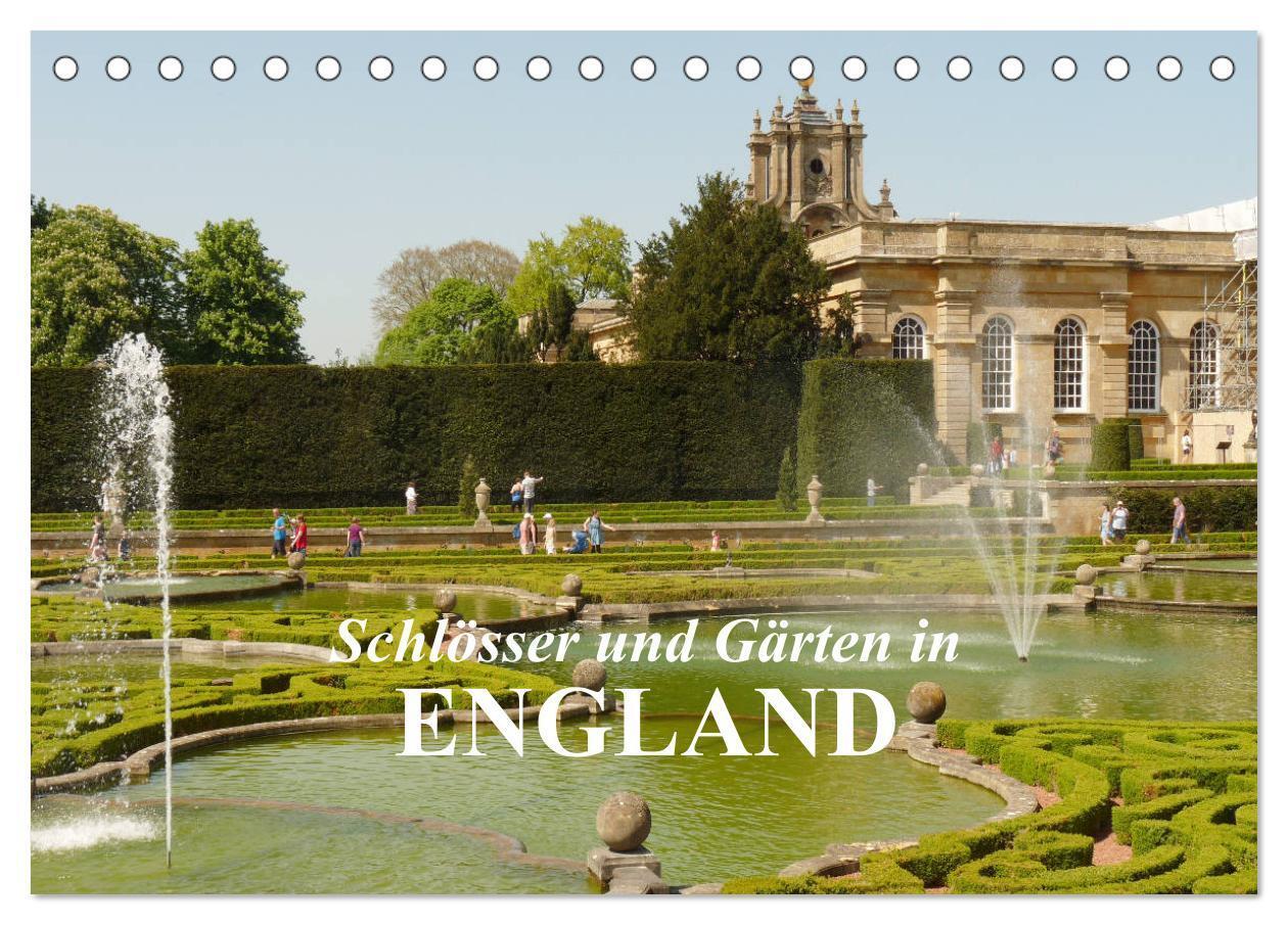 Cover: 9783383112294 | Schlösser und Gärten in England (Tischkalender 2024 DIN A5 quer),...