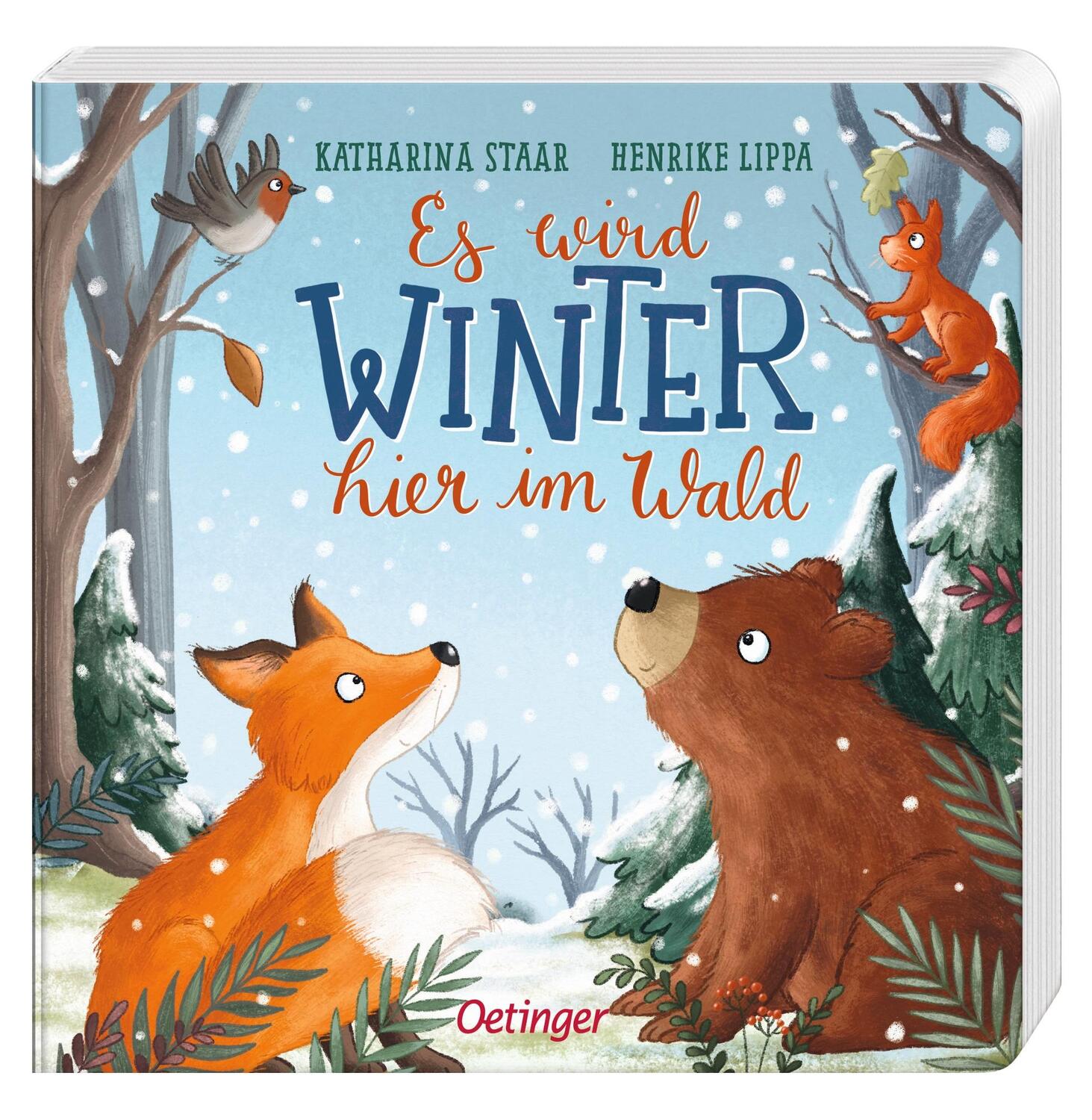 Bild: 9783751203203 | Es wird Winter hier im Wald | Henrike Lippa | Buch | PAPPE | 16 S.