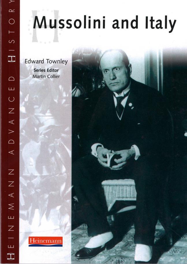 Cover: 9780435327255 | Heinemann Advanced History: Mussolini & Italy | Edward Townley | Buch