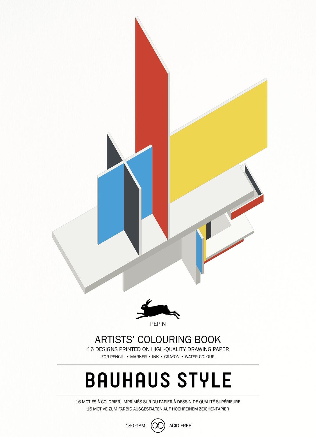 Cover: 9789460098116 | Bauhaus Style | Künstler-Malbücher | Pepin van Roojen | Taschenbuch