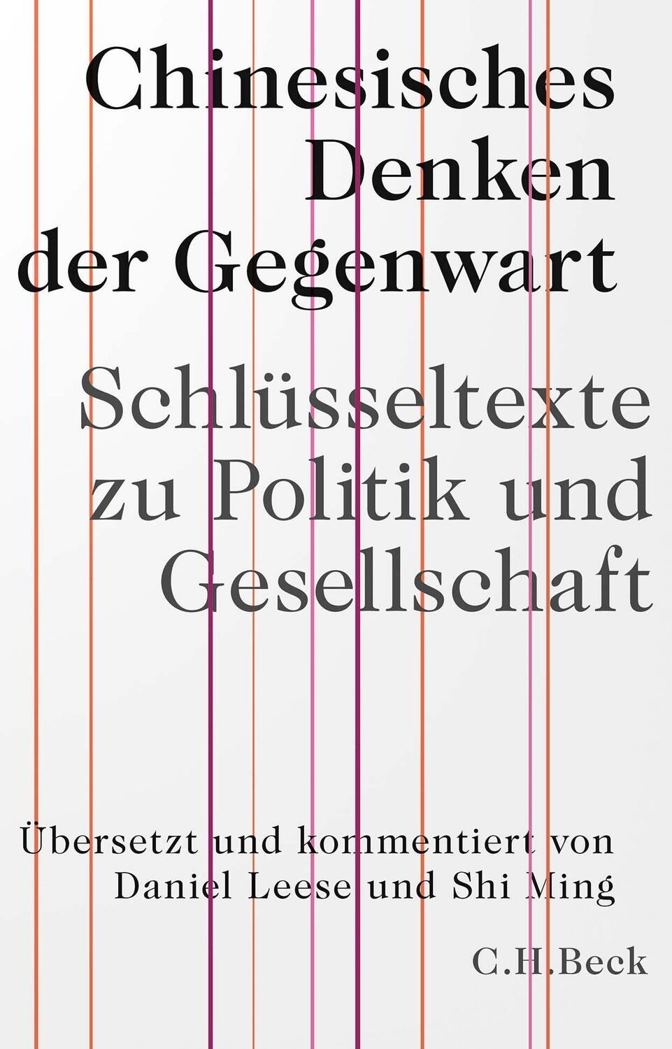 Cover: 9783406800436 | Chinesisches Denken der Gegenwart | Daniel Leese (u. a.) | Taschenbuch