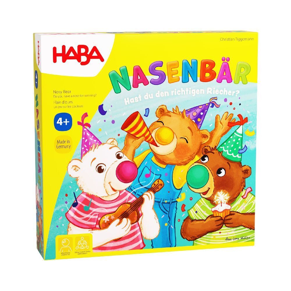 Cover: 4010168280820 | Nasenbär | Spiel | 2010881001 | Deutsch | 2024 | HABA