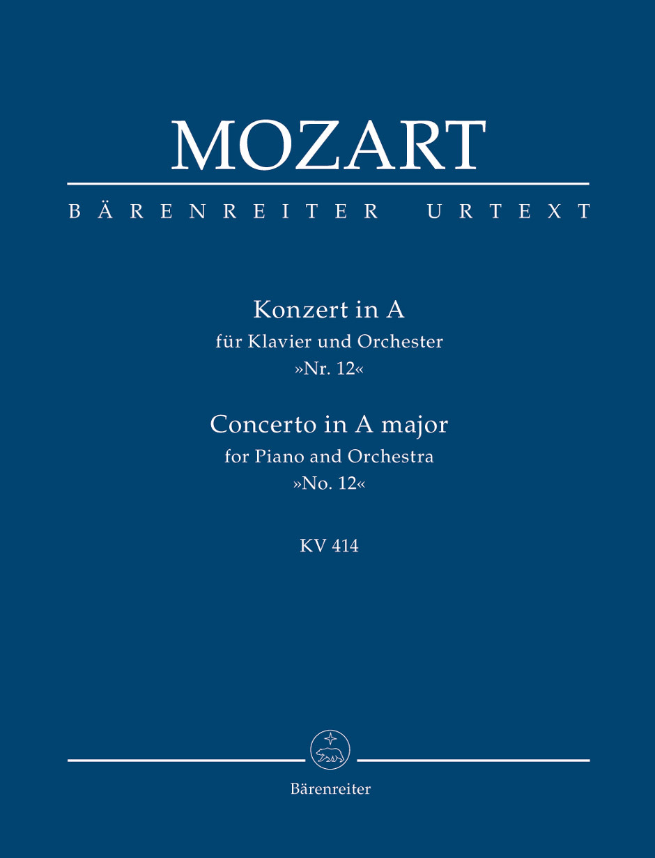 Cover: 9790006202126 | Concert 12 A KV414 | Wolfgang Amadeus Mozart | Buch