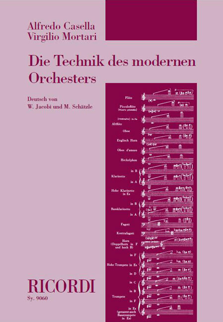Cover: 9783938809402 | Die Technik des modernen Orchesters | Alfredo Casella | Buch | 2017