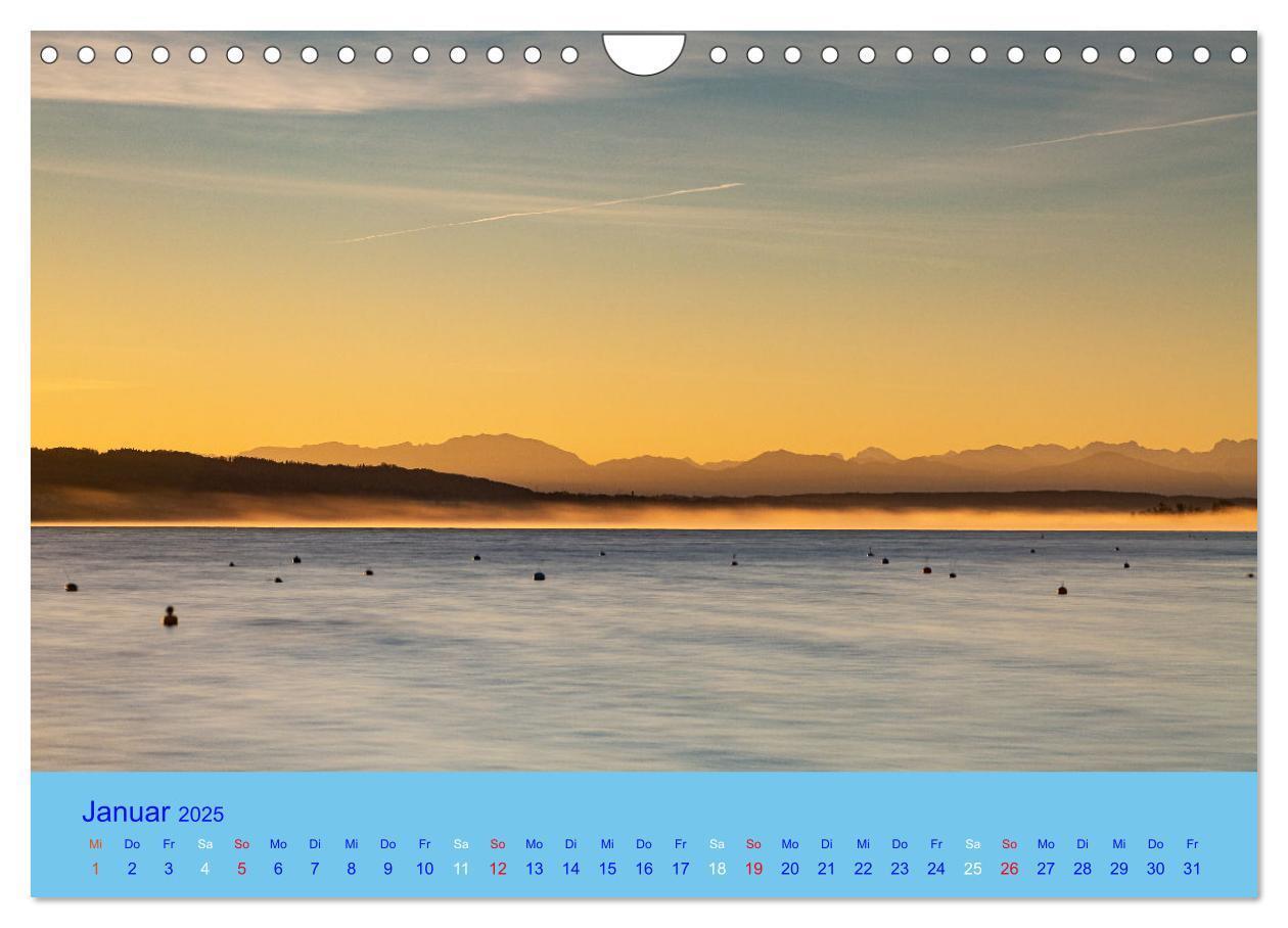 Bild: 9783435035106 | Ammersee-Ansichten (Wandkalender 2025 DIN A4 quer), CALVENDO...