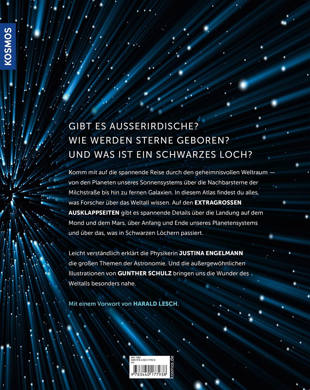 Bild: 9783440177938 | Mein großer Kosmos Weltraumatlas | Justina Engelmann | Buch | 126 S.