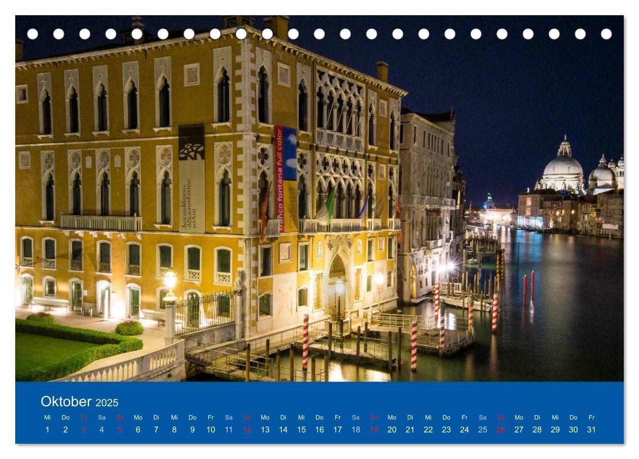 Bild: 9783435663026 | Mein lautloses Venedig (Tischkalender 2025 DIN A5 quer), CALVENDO...