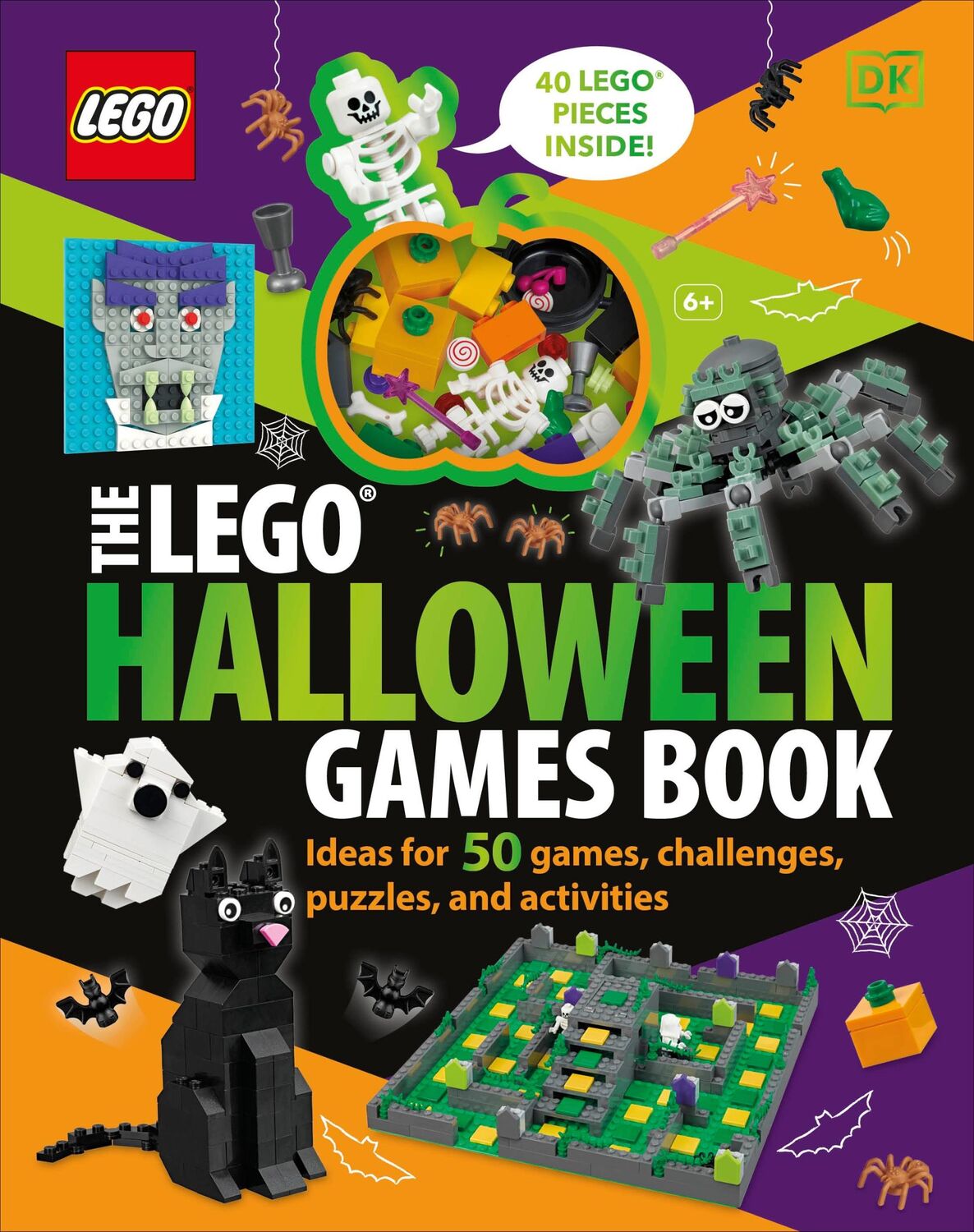 Cover: 9780241657942 | The LEGO Halloween Games Book | Dk | Buch | Englisch | 2024