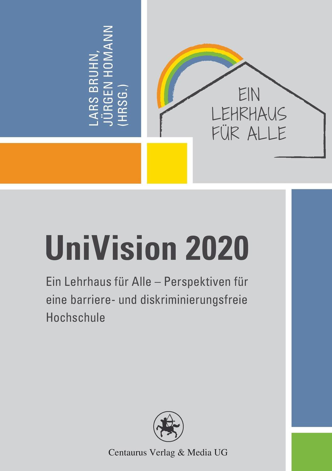 Cover: 9783862262359 | UniVision 2020 | Lars Bruhn (u. a.) | Taschenbuch | Paperback | VIII