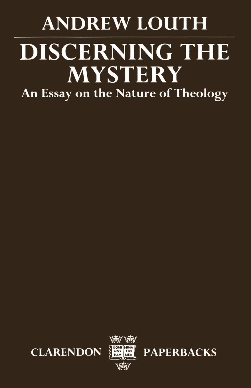 Cover: 9780198261964 | Discerning the Mystery | An Essay on the Nature of Theology | Louth