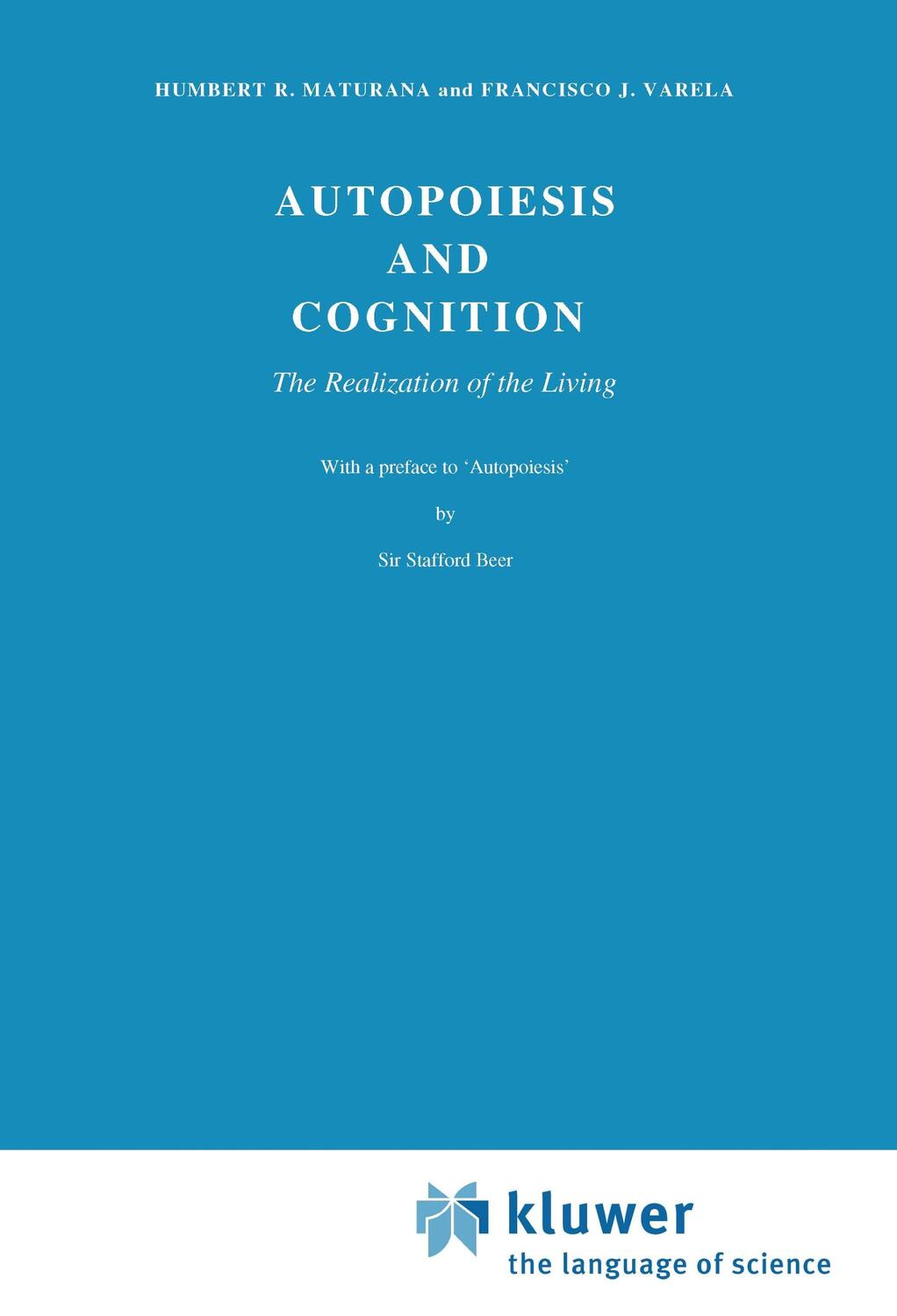 Cover: 9789027710161 | Autopoiesis and Cognition | The Realization of the Living | Buch | XXX