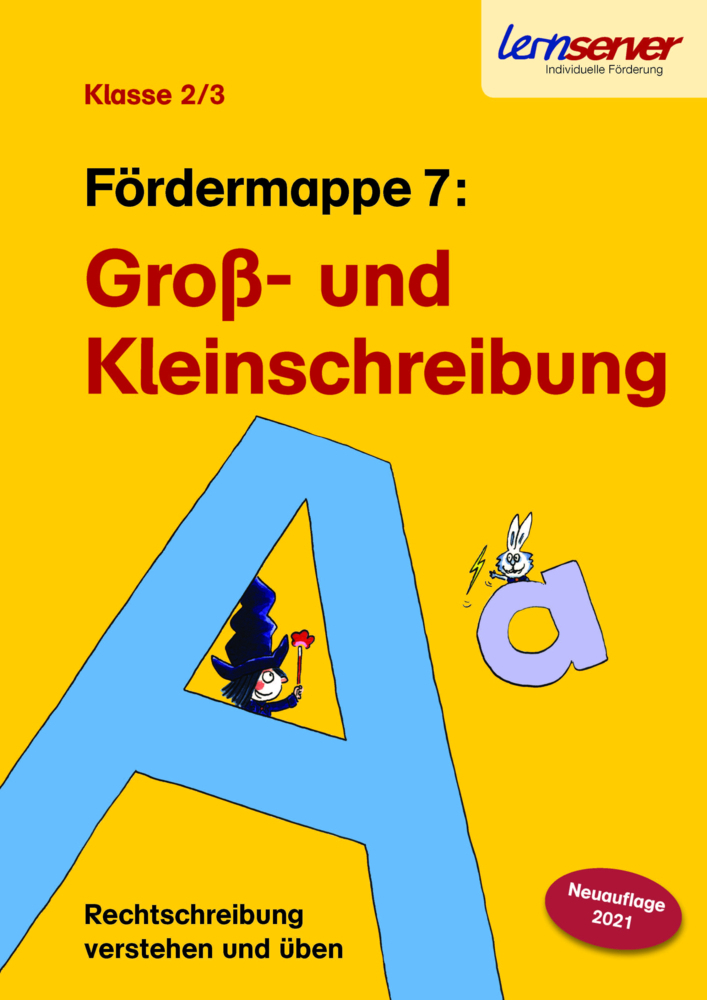 Cover: 9783940876072 | Lernserver-Fördermappe 7: Groß- und Kleinschreibung | Klasse 2/3