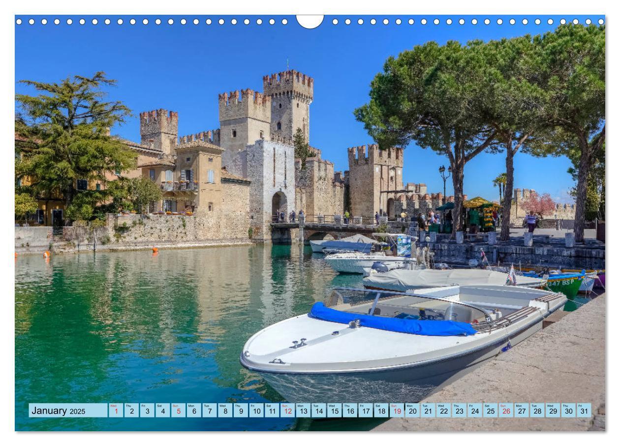 Bild: 9781325944606 | Lake Garda Mediterranean oasis in Northern Italy (Wall Calendar...