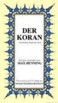 Cover: 9789754540253 | Der Koran | Almanca Kur'an'i Kerim Meali | Max Henning | Taschenbuch