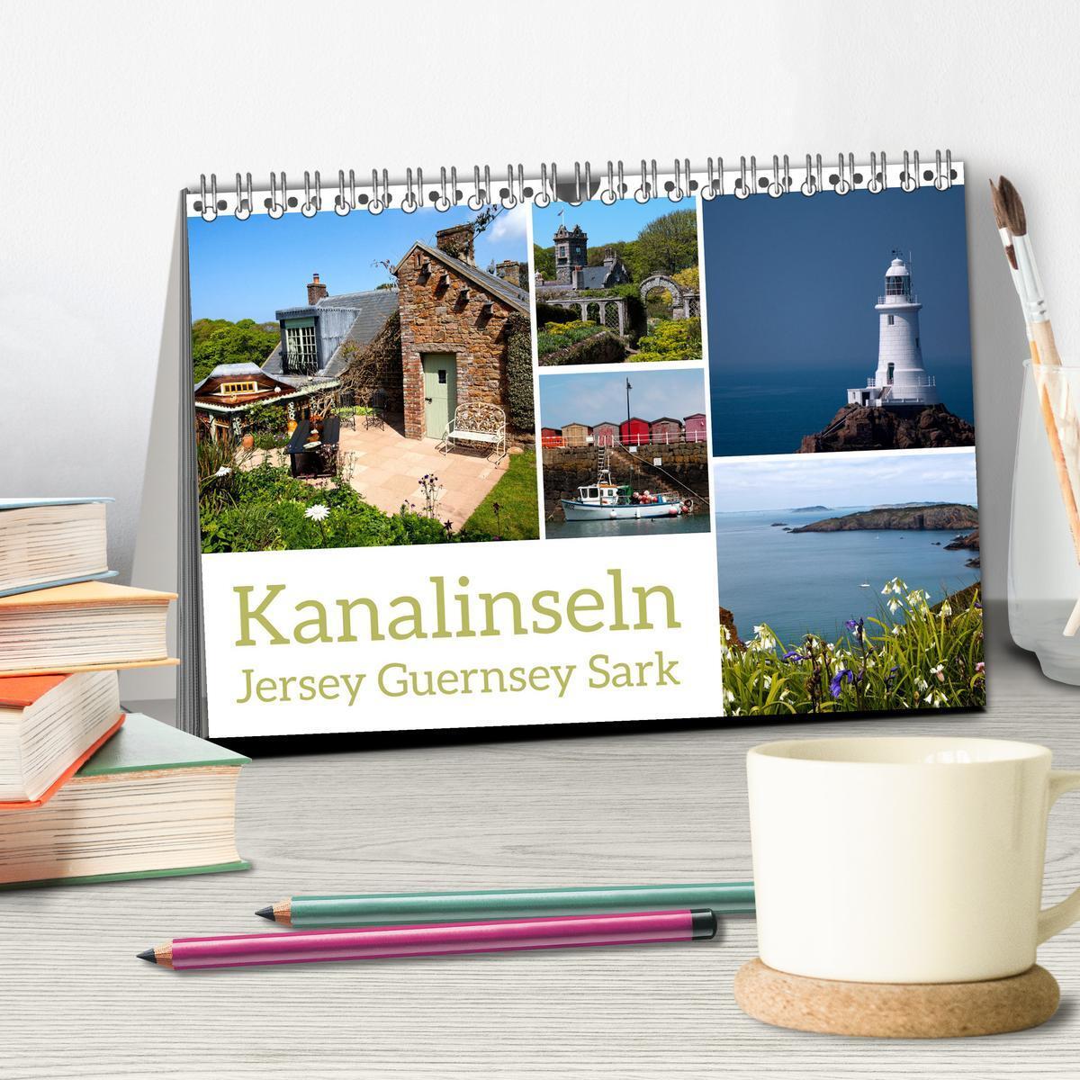 Bild: 9783457215968 | Kanalinseln - Jersey Guernsey Sark (Tischkalender 2025 DIN A5...