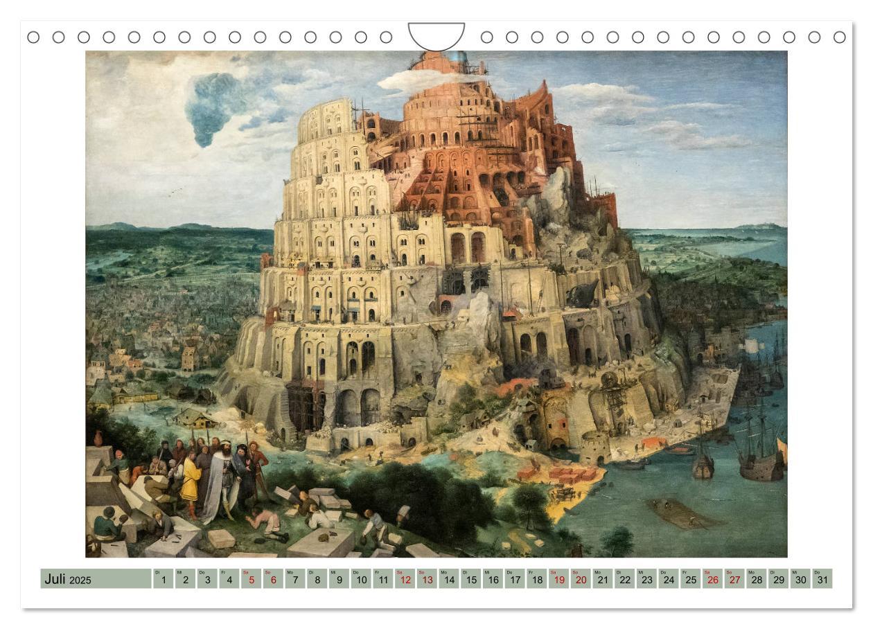 Bild: 9783435305575 | Pieter Bruegel d.Ä. (Wandkalender 2025 DIN A4 quer), CALVENDO...