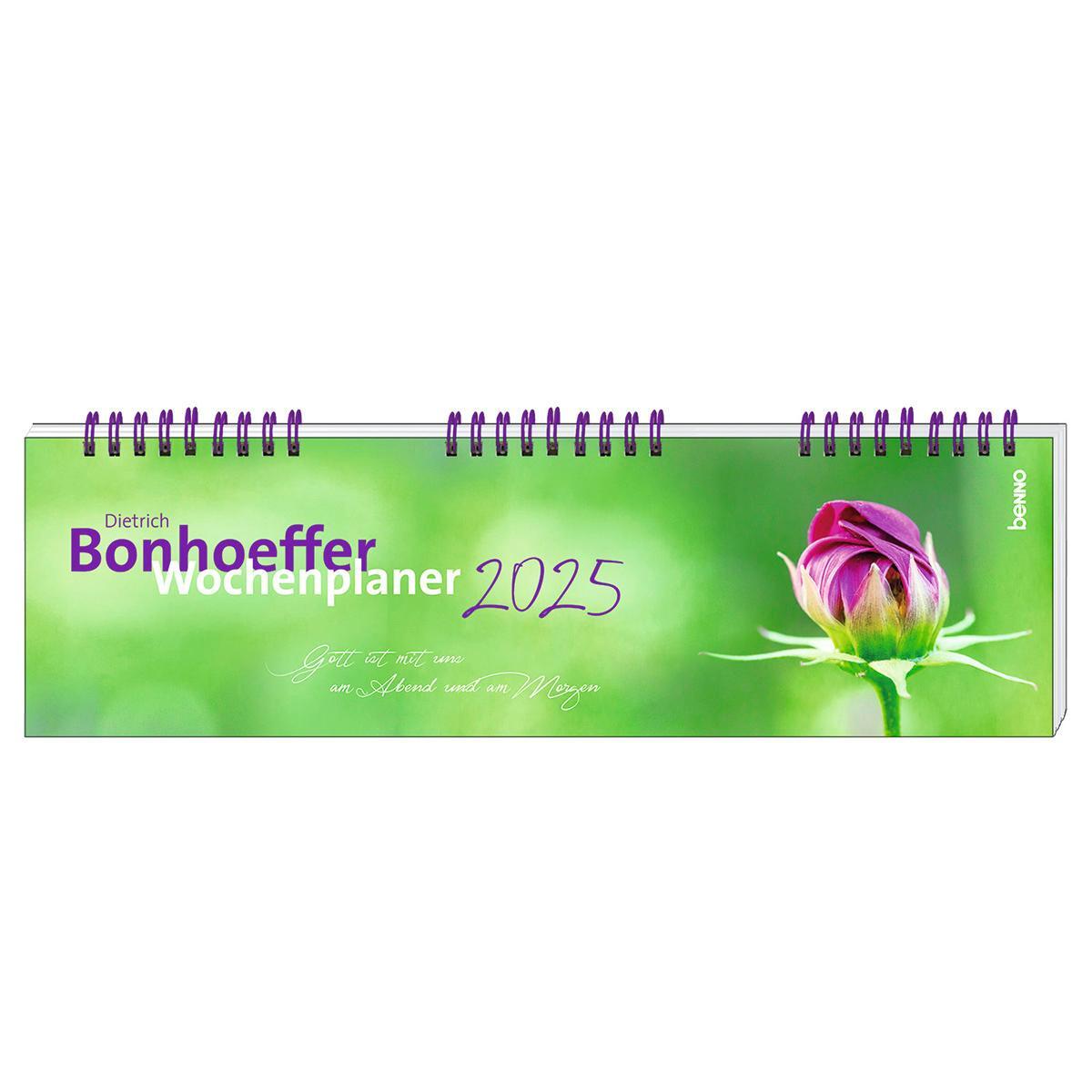 Cover: 9783746264608 | Dietrich Bonhoeffer Wochenplaner 2025 | Kalender | Spiralbindung