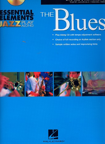 Cover: 9781423462613 | Essential Elements Jazz Play-Along - The Blues | Michael Sweeney