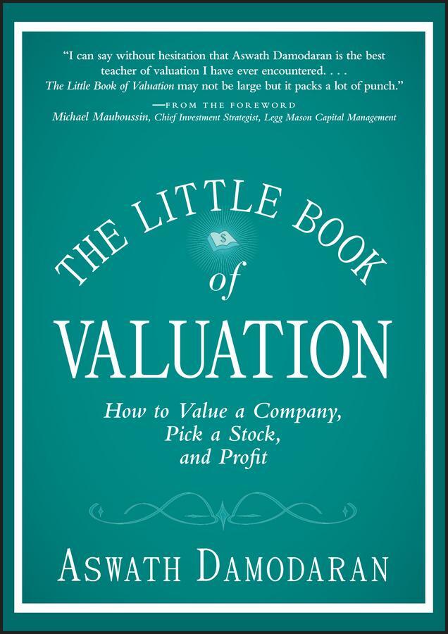 Cover: 9781118004777 | The Little Book of Valuation | Aswath Damodaran | Buch | Englisch