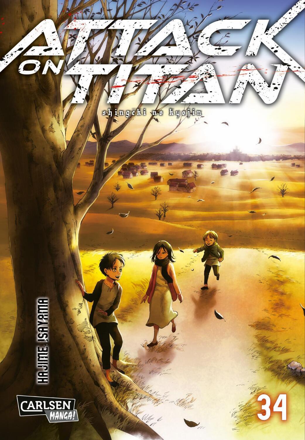 Cover: 9783551799548 | Attack on Titan 34 | Utopie vom Feinsten - und doch so real | Isayama