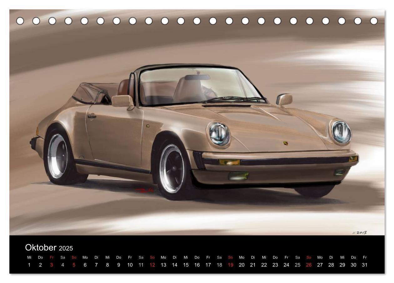 Bild: 9783435497973 | Porsche inspired Artwork by Reinhold Art´s (Tischkalender 2025 DIN...