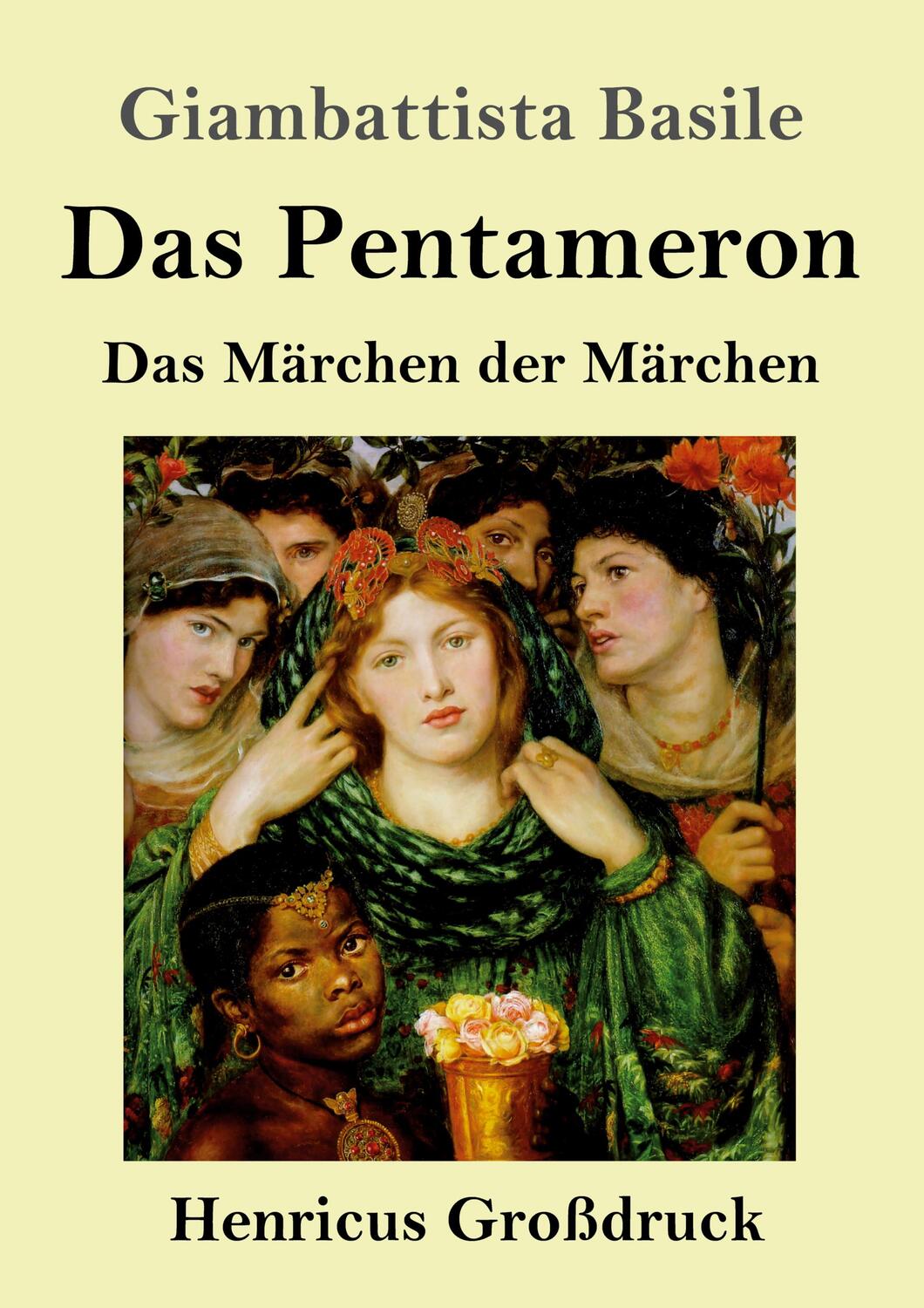 Cover: 9783847842439 | Das Pentameron (Großdruck) | Das Märchen der Märchen | Basile | Buch