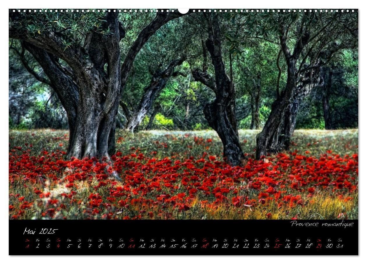 Bild: 9783435755165 | Provence romantique (hochwertiger Premium Wandkalender 2025 DIN A2...