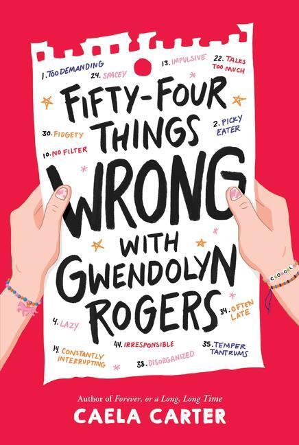 Cover: 9780062996640 | Fifty-Four Things Wrong with Gwendolyn Rogers | Caela Carter | Buch