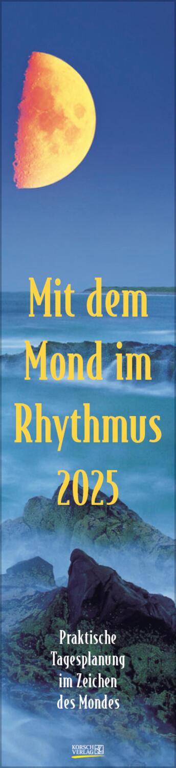 Cover: 9783731876274 | Mond-Langplaner 2025 | Verlag Korsch | Kalender | 13 S. | Deutsch