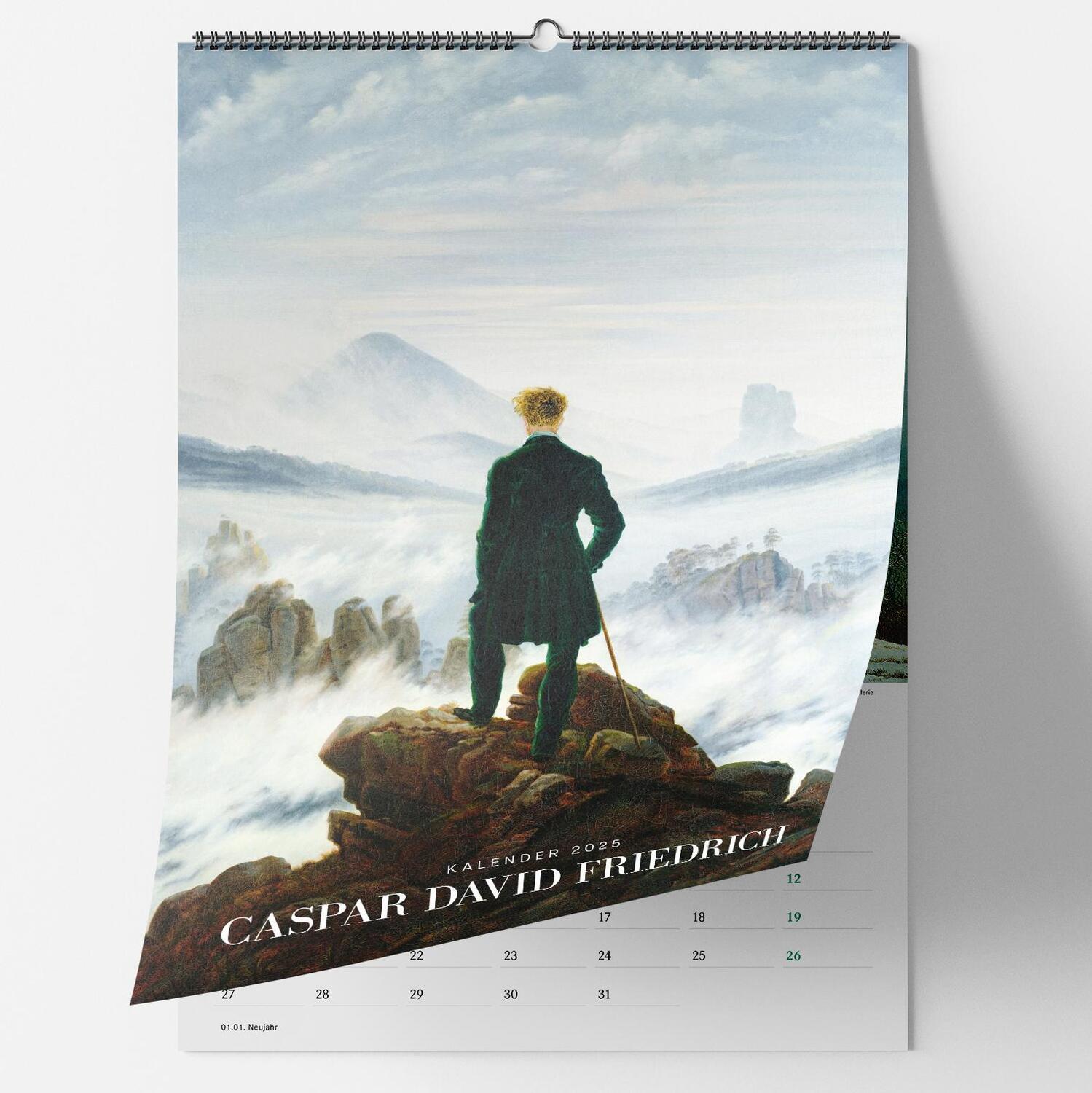 Cover: 9783968491622 | Caspar David Friedrich. Wandkalender 2025 | Caspar D. Friedrich | 2025