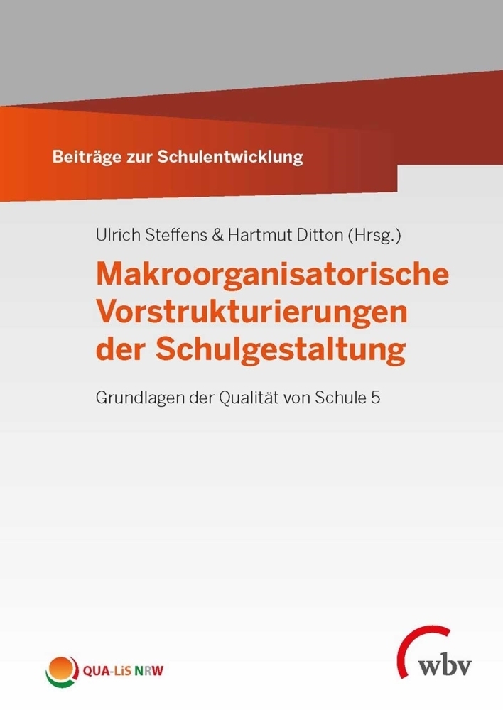Cover: 9783763967803 | Makroorganisatorische Vorstrukturierungen der Schulgestaltung | Buch