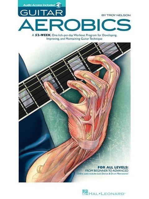 Cover: 9781423414353 | Guitar Aerobics | Guitar Aerobics (Book/Online Audio) | Troy Nelson