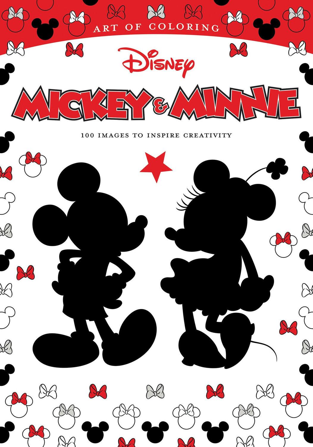 Cover: 9781484789735 | Art Of Coloring: Mickey Mouse And Minnie Mouse 100 Images To...