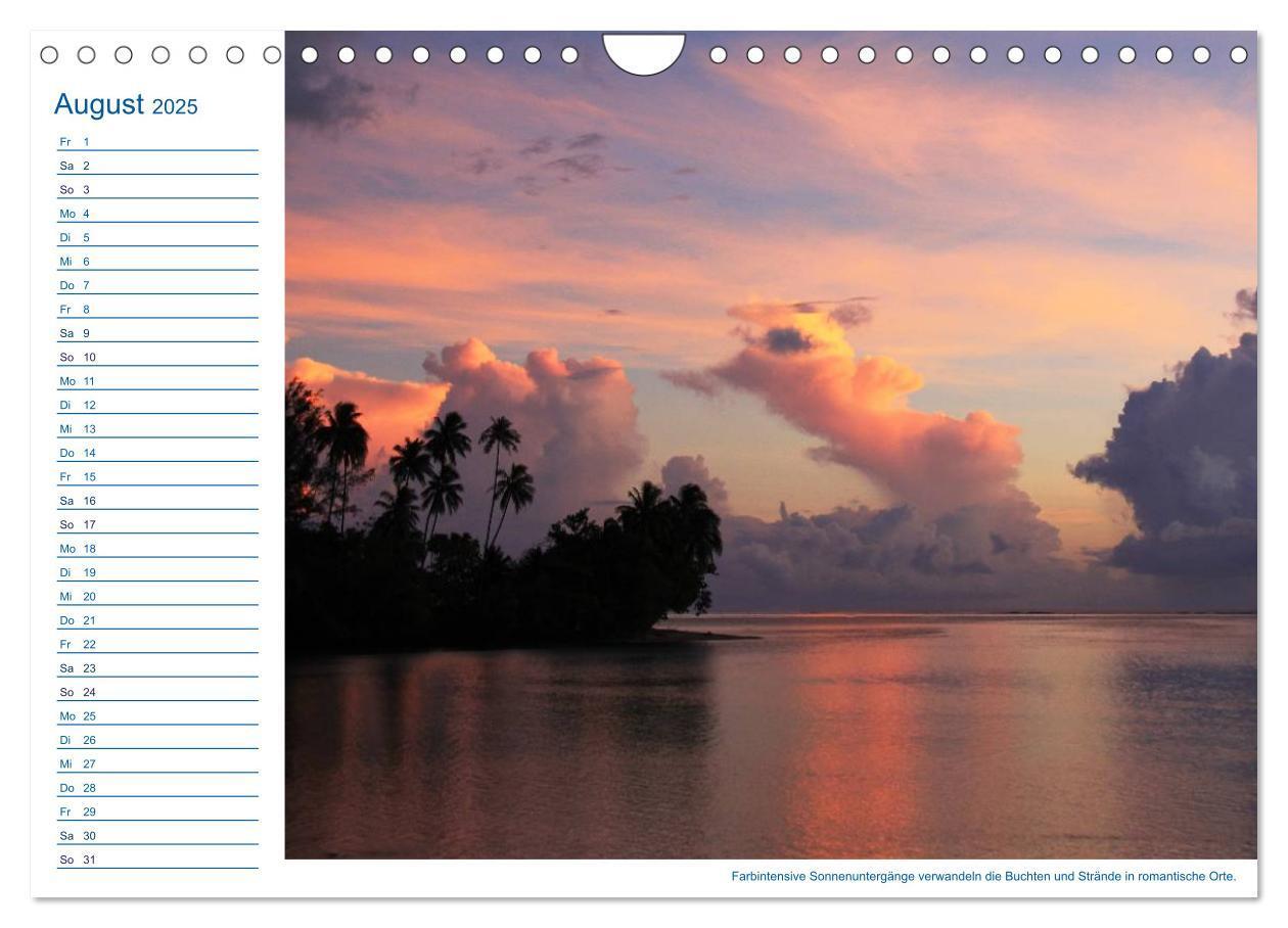 Bild: 9783435509874 | Südsee-Insel Mo'orea (Wandkalender 2025 DIN A4 quer), CALVENDO...