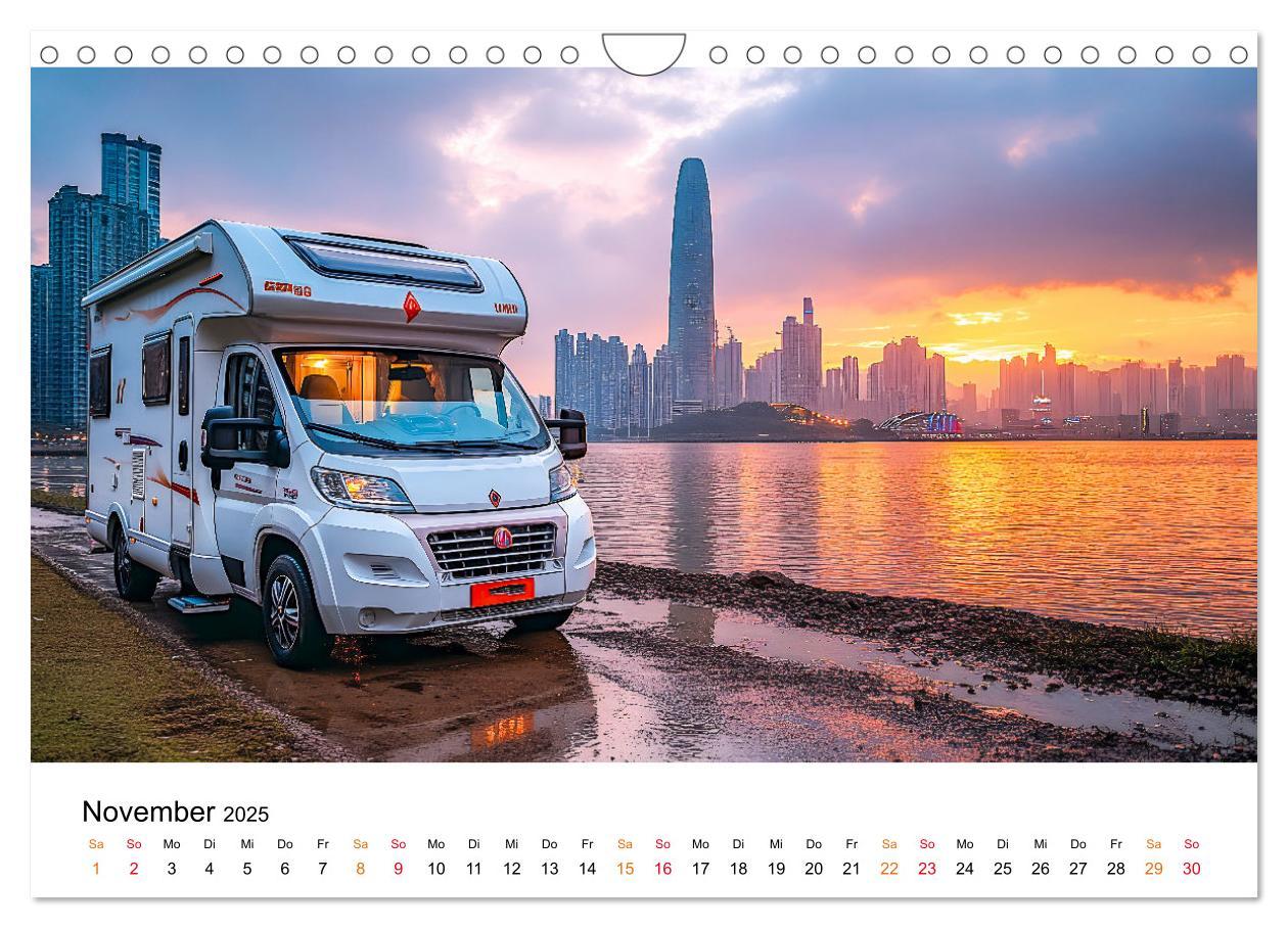 Bild: 9783457212158 | Wohnmobil grenzenlos (Wandkalender 2025 DIN A4 quer), CALVENDO...