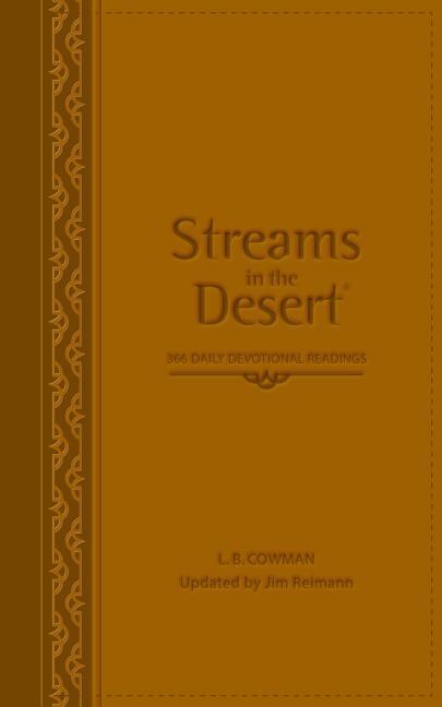 Cover: 9780310285892 | Streams in the Desert | 366 Daily Devotional Readings | Buch | Leder