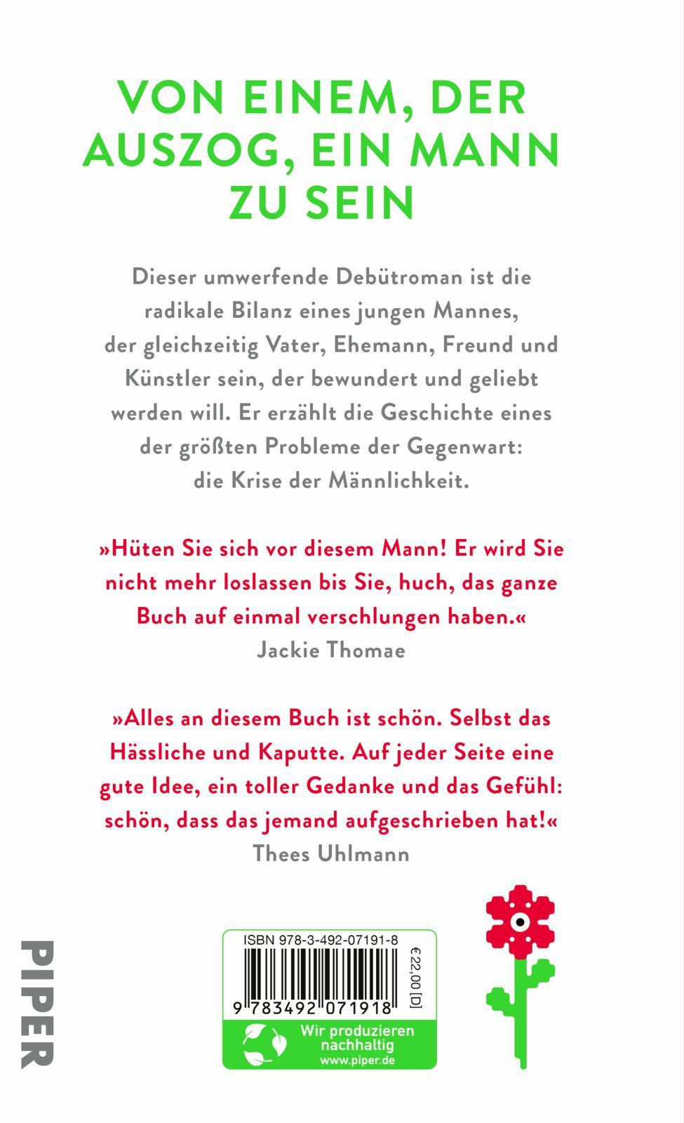 Rückseite: 9783492071918 | Toxic Man | Frédéric Schwilden | Buch | 288 S. | Deutsch | 2023