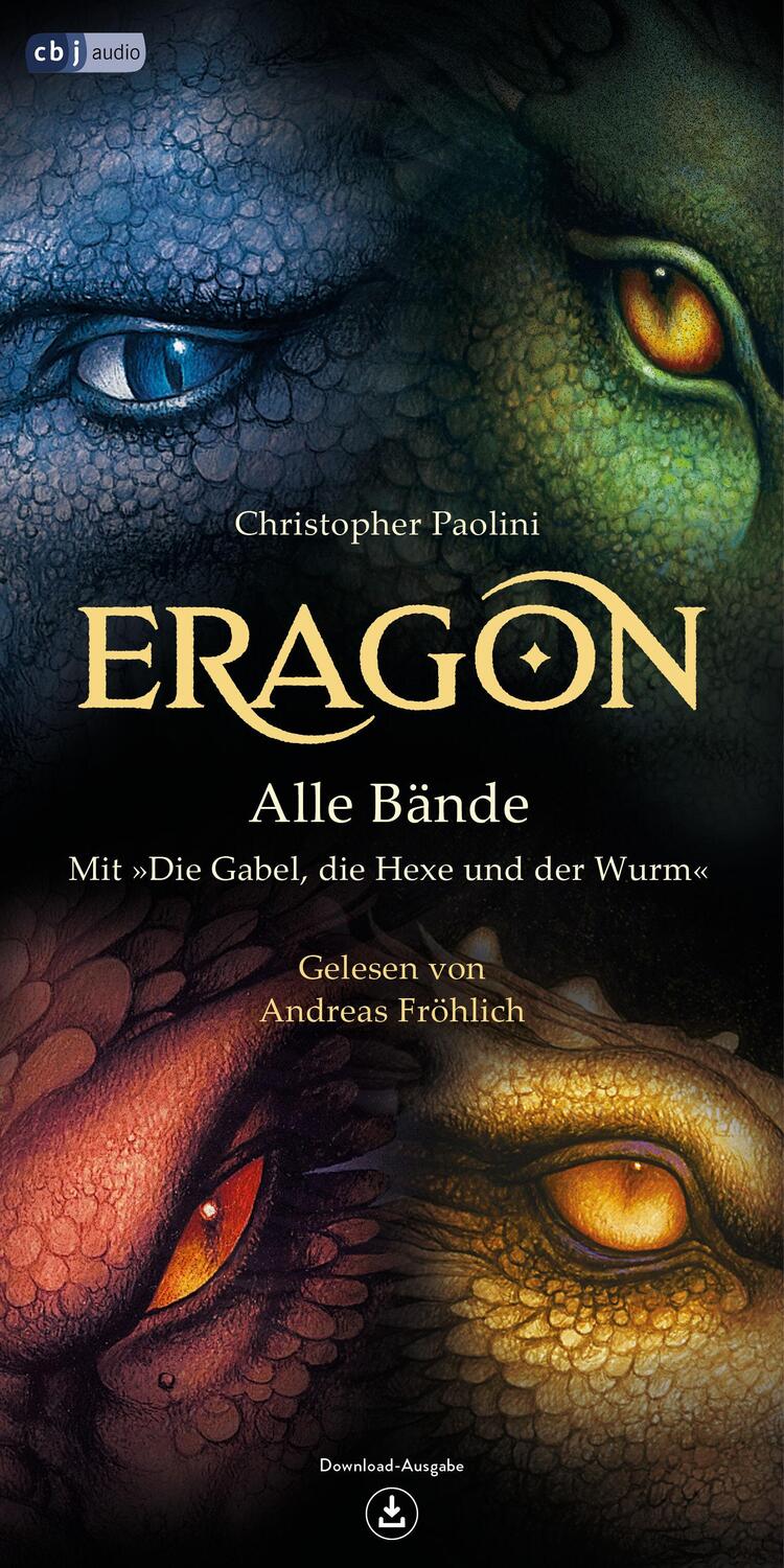 Bild: 9783837166958 | ERAGON. Alle vier Bände und 'Die Gabel, die Hexe und der Wurm' -...