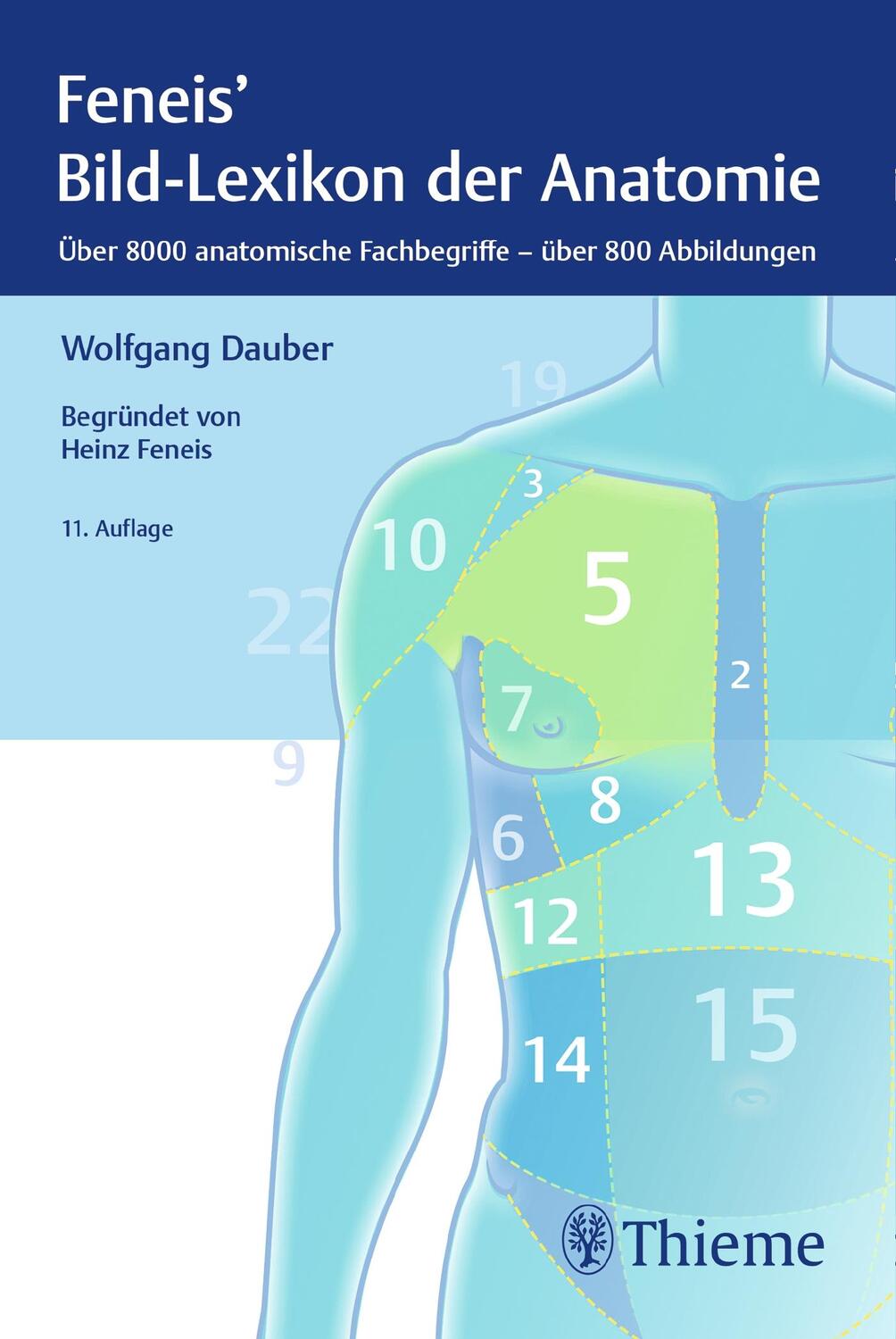 Cover: 9783132427396 | Bild-Lexikon der Anatomie | Wolfgang Dauber | Taschenbuch | Deutsch