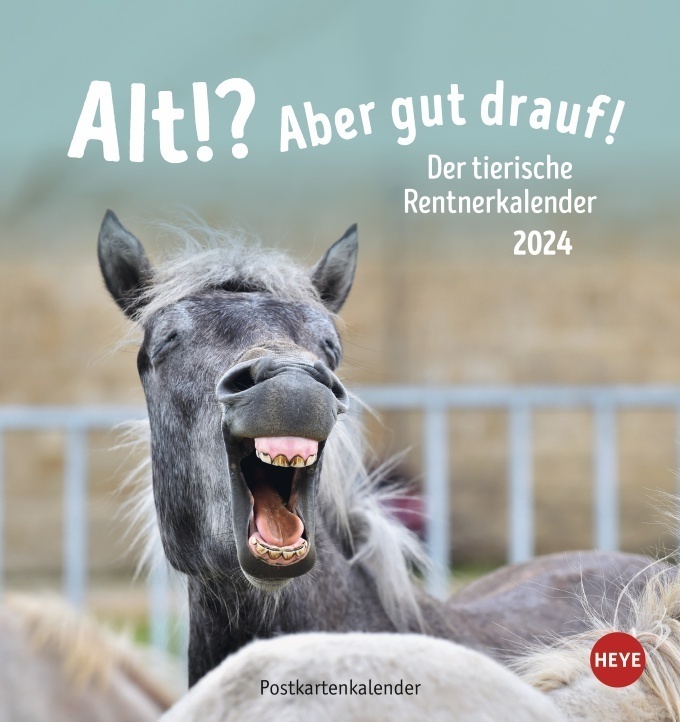 Cover: 9783756403660 | Alt! Aber gut drauf Postkarten-Kalender 2024. Witziger Kalender für...