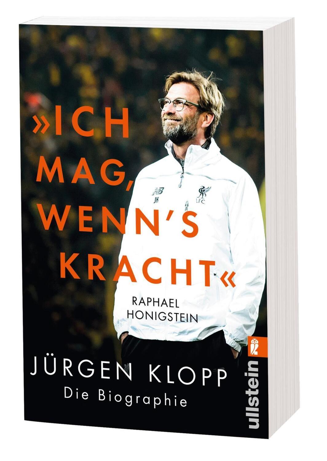 Bild: 9783548377841 | "Ich mag, wenn's kracht." | Jürgen Klopp. Die Biographie | Honigstein