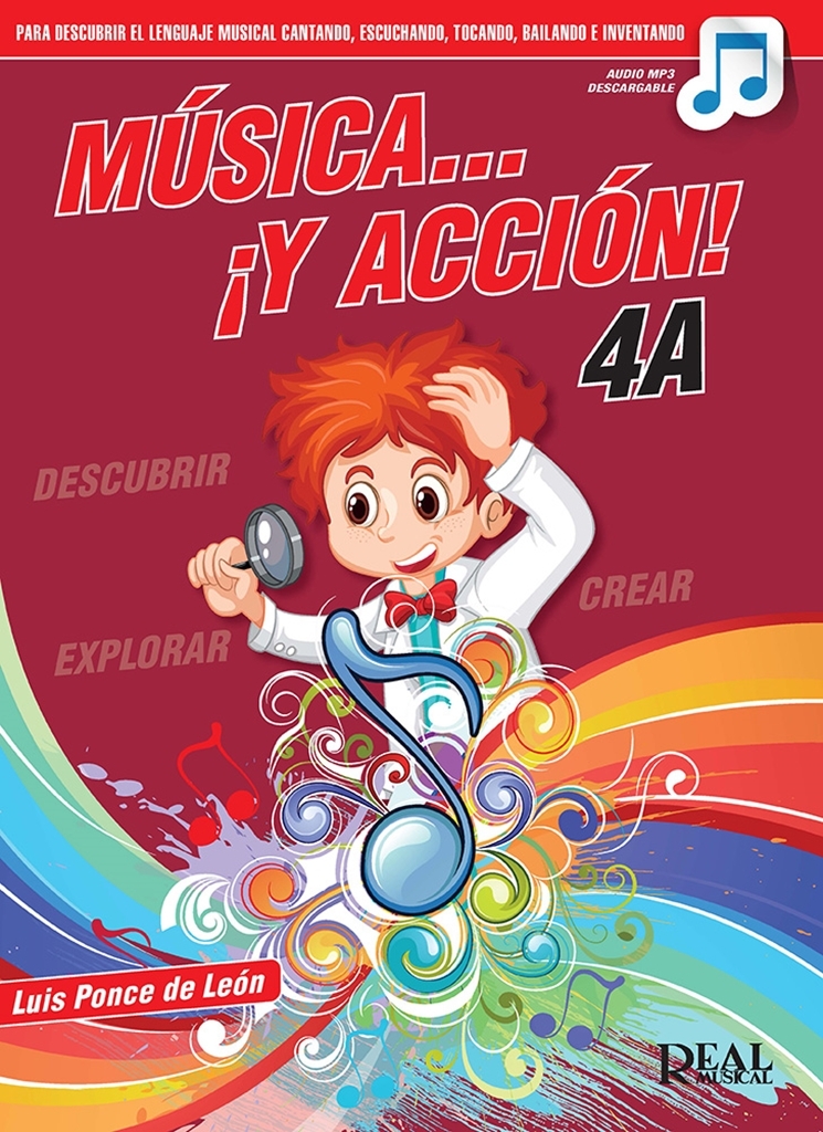 Cover: 9790052000622 | Música? ¡Y acción! 4A (Libro del alumno) Theory Buch + Online-Audio